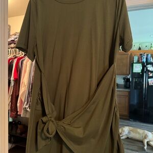 SHEIN Curve Olive Green dress (short)